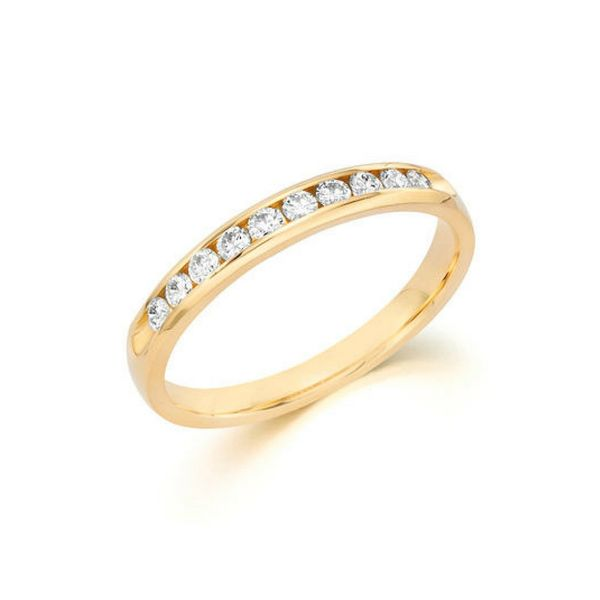 14K Gold .25ctw Channel Set Diamond Band Confer’s Jewelers Bellefonte, PA