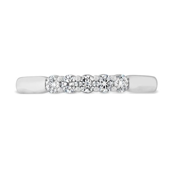 HOF 18K White Gold Signature 5 Stone Band Confer’s Jewelers Bellefonte, PA