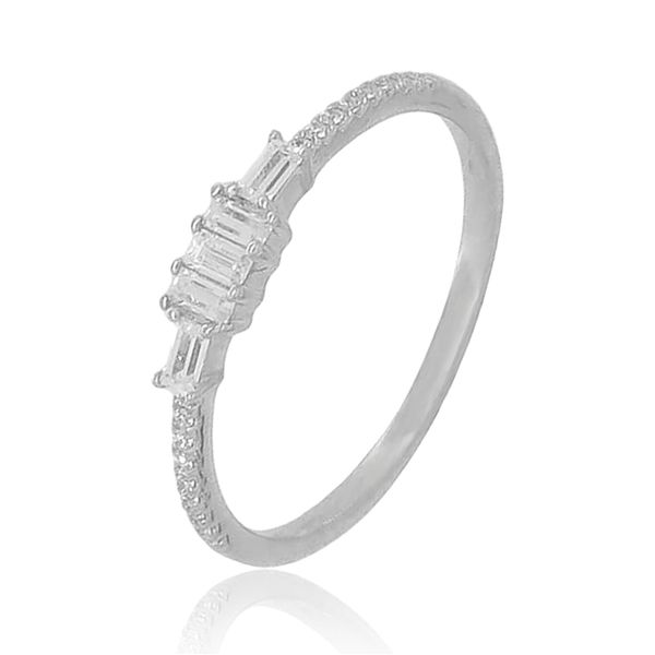 14K White Gold Diamond Fashion Stackable Ring Confer’s Jewelers Bellefonte, PA