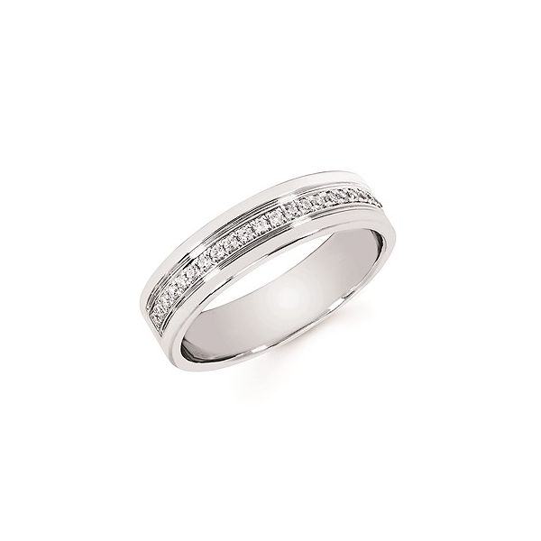 14K White Gold Diamond Lifestyle Wedding Ring 0.20ctw Confer’s Jewelers Bellefonte, PA