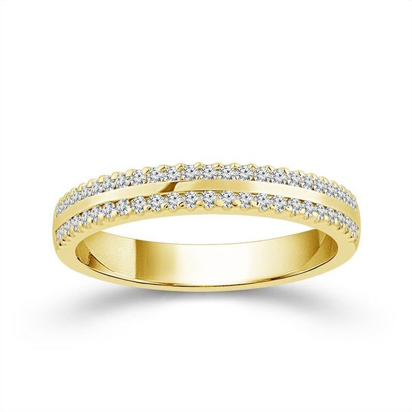 14K Yellow Gold Diamond Band Confer’s Jewelers Bellefonte, PA