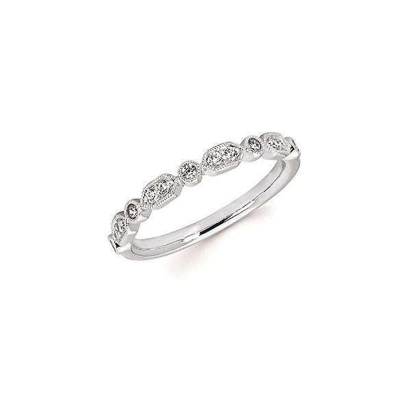 14K White Gold Diamond Band Confer’s Jewelers Bellefonte, PA