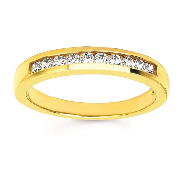 14K Yellow Gold Diamond Wedding Band Confer’s Jewelers Bellefonte, PA