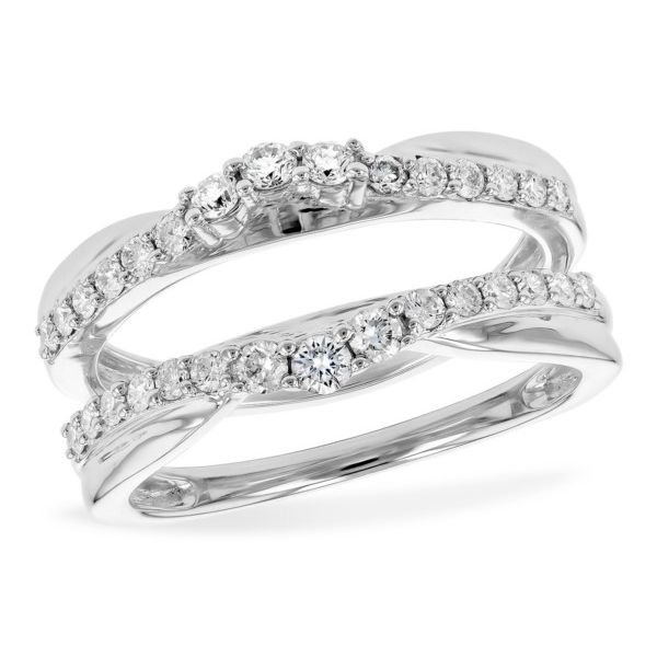 14K White Gold Diamond Ring Insert Confer’s Jewelers Bellefonte, PA