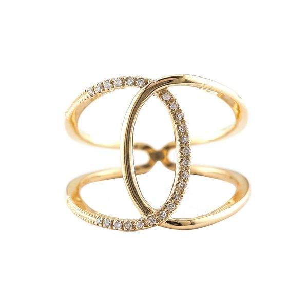 14K Diamond Loop Ring Confer’s Jewelers Bellefonte, PA