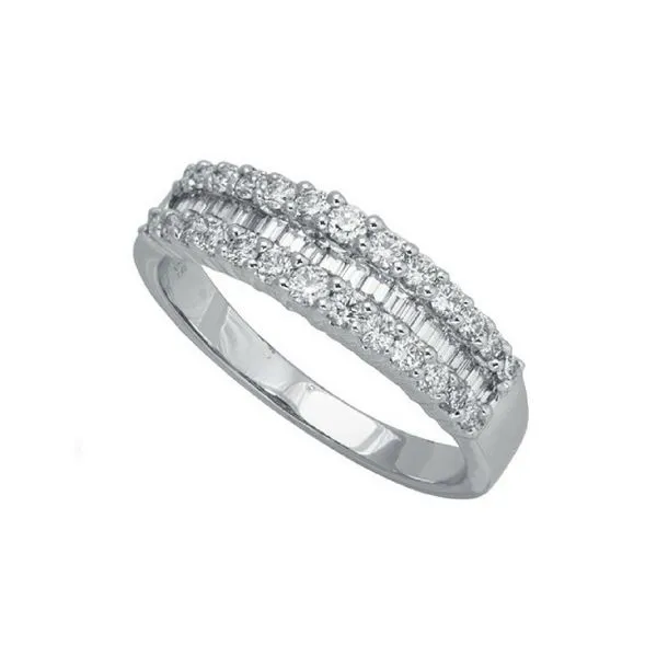 18K White Gold Diamond Band Confer’s Jewelers Bellefonte, PA