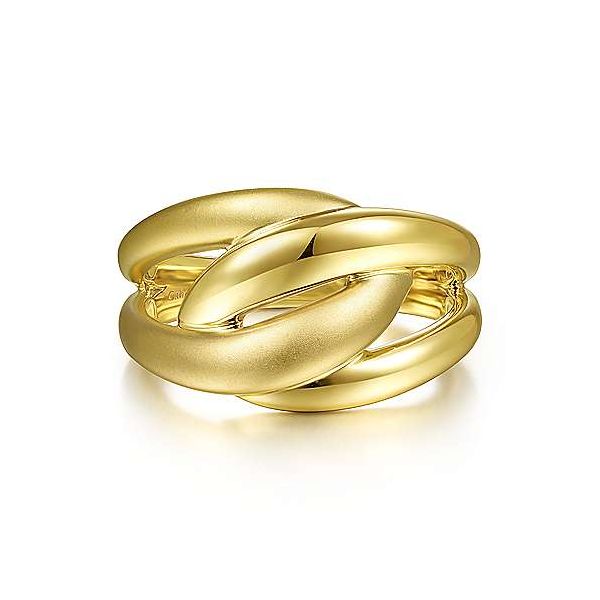14K Yellow Gold Plain Ladies Ring Confer’s Jewelers Bellefonte, PA