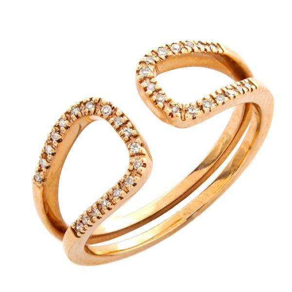 14K Rose Gold Diamond Fashion Ring Confer’s Jewelers Bellefonte, PA