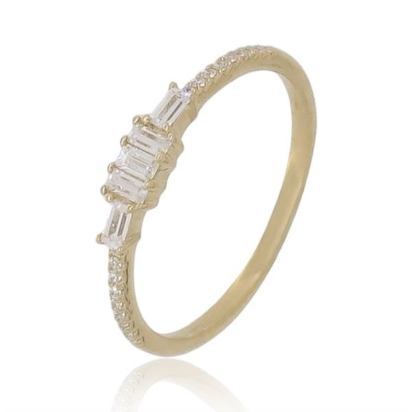 14K Yellow Gold Diamond Stackable Band Confer’s Jewelers Bellefonte, PA