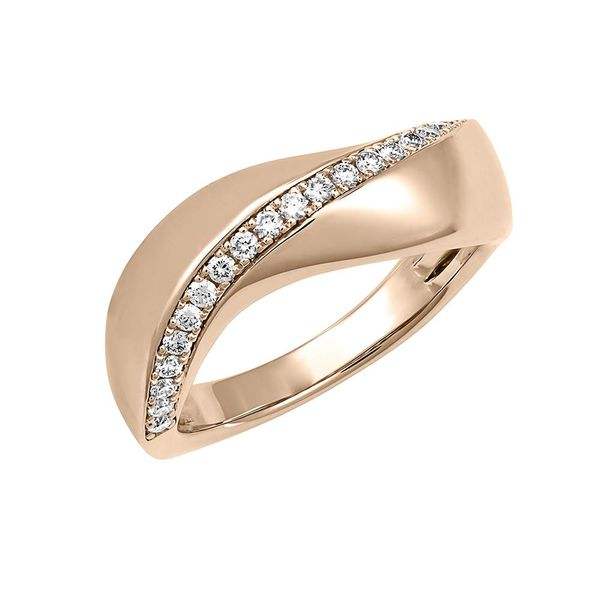 14K Rose Gold Lab Grown Diamond Fashion Ring Confer’s Jewelers Bellefonte, PA