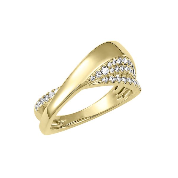 14K Yellow Gold Lab Grown Diamond Fashion Ring Confer’s Jewelers Bellefonte, PA