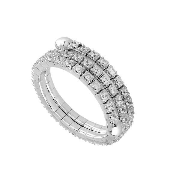 14K White Gold Flexible Diamond Ring Confer's Jewelers Bellefonte, PA