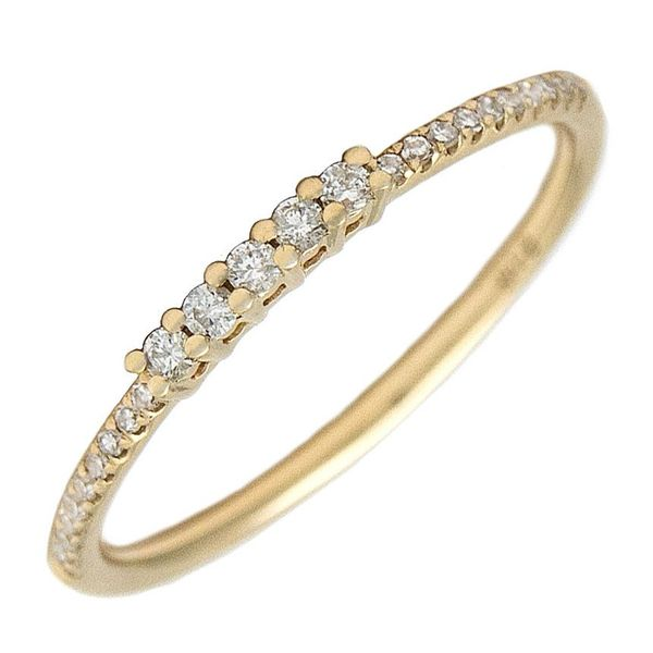 14K Yellow Gold Stackable Diamond Band Confer’s Jewelers Bellefonte, PA