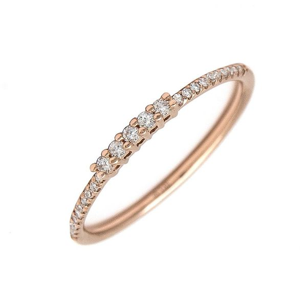 14K Rose Gold Stackable Diamond Band Confer’s Jewelers Bellefonte, PA
