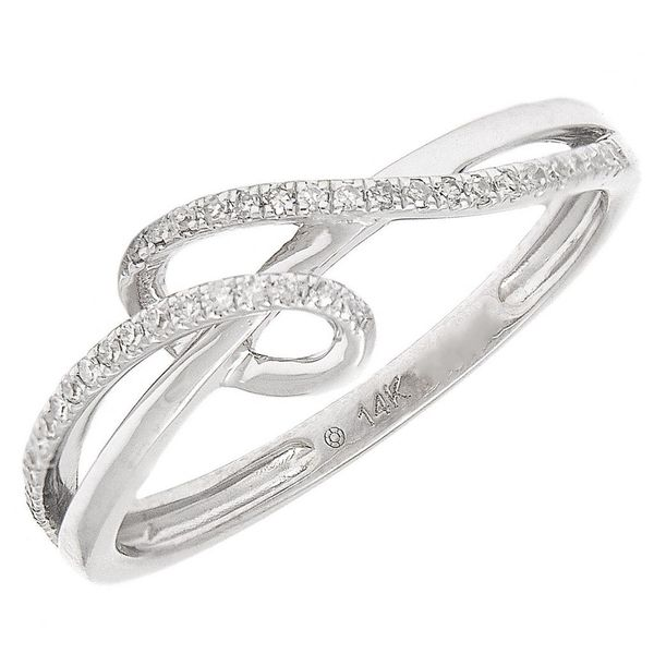 14 Karat White Gold Diamond Fashion Ring Confer’s Jewelers Bellefonte, PA