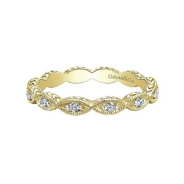 Gabriel NY 14K Diamond Stackable Band Ring Confer’s Jewelers Bellefonte, PA