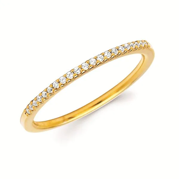 14 Karat Yellow Gold Diamond Wedding Band Confer’s Jewelers Bellefonte, PA