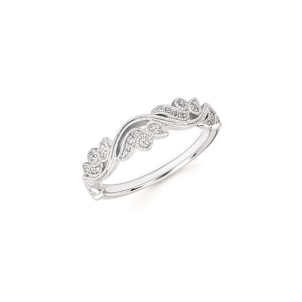 14K White Gold Diamond Vine Band Confer’s Jewelers Bellefonte, PA