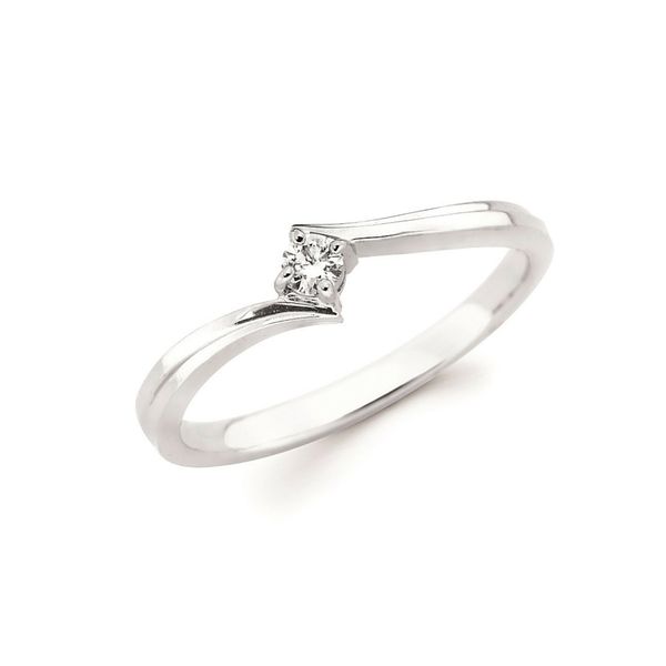 10 Karat White Gold Diamond Promise Ring Confer’s Jewelers Bellefonte, PA