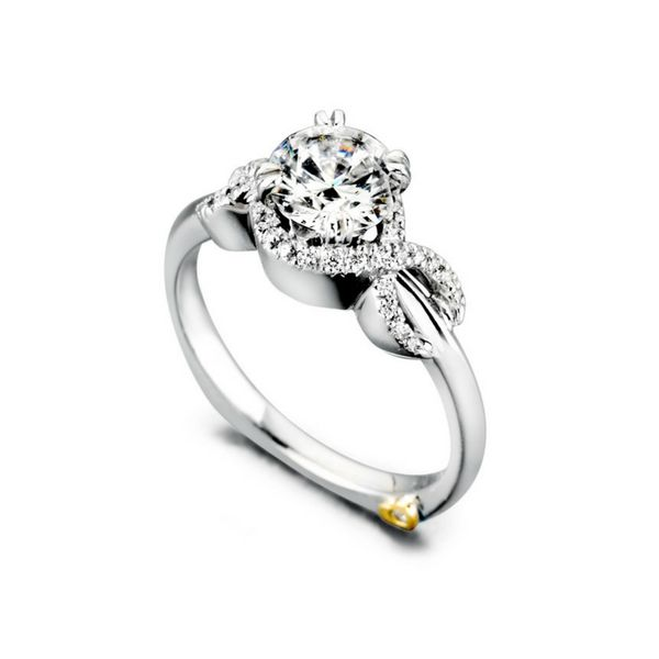 Mark Schneider Infinity Diamond Semi-Mounting .11ctw 14K White Gold Confer’s Jewelers Bellefonte, PA