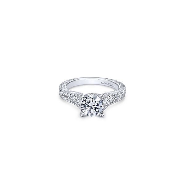 14k white gold engagement ring Confer’s Jewelers Bellefonte, PA