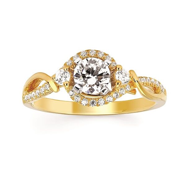 14K Yellow Gold Diamond Engagement Ring Confer’s Jewelers Bellefonte, PA