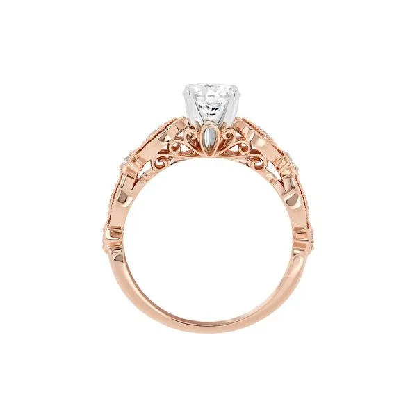 14k Rose Gold Diamond Engagement Ring Image 2 Confer’s Jewelers Bellefonte, PA