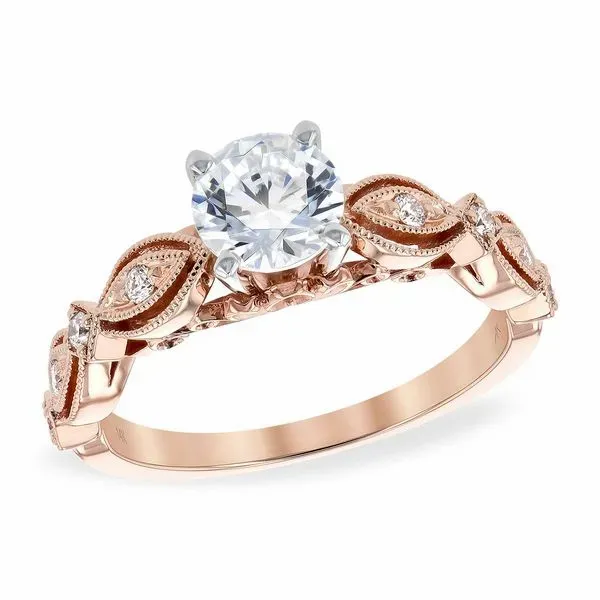 14k Rose Gold Diamond Engagement Ring Confer’s Jewelers Bellefonte, PA