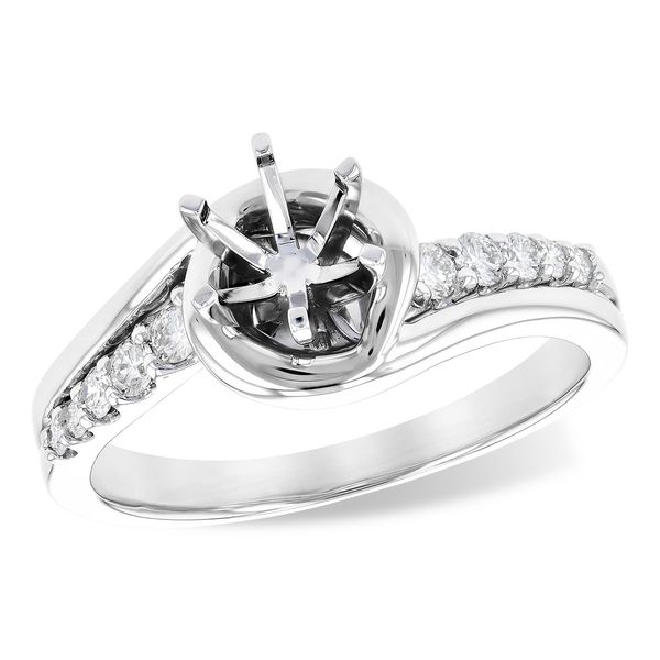 14K White Gold Semi Mount Diamond Engagement Ring Confer’s Jewelers Bellefonte, PA