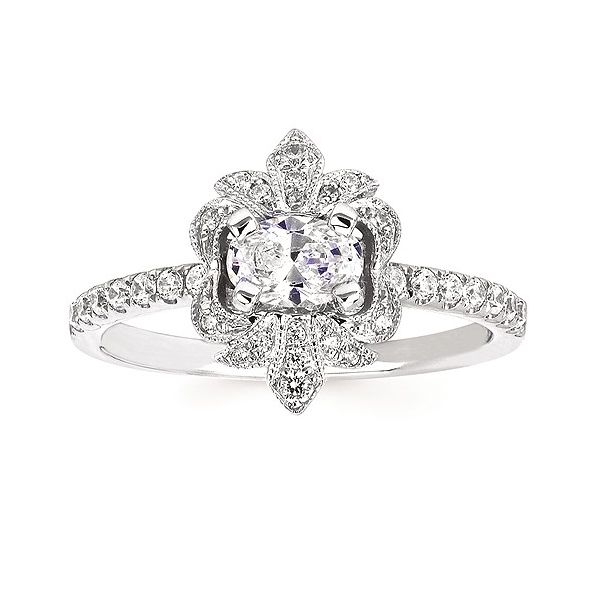 14K White Gold Forever Elegant™  Diamond Semi Mount Confer’s Jewelers Bellefonte, PA