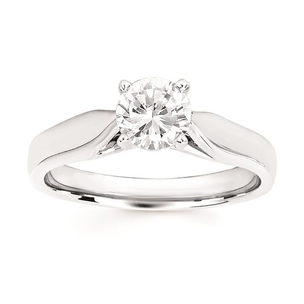 14 Karat White Gold Diamond Semi-Mount Engagement Ring Confer’s Jewelers Bellefonte, PA