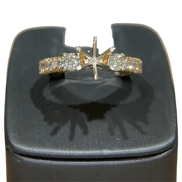 14K Gold .75ctw Diamond Semi-Mount Confer’s Jewelers Bellefonte, PA