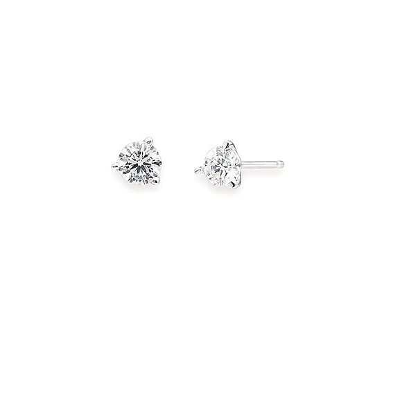 14K White Gold Martini Set Diamond Studs Confer’s Jewelers Bellefonte, PA