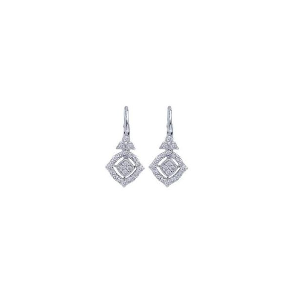 14K White Gold Fashion Earrings Confer’s Jewelers Bellefonte, PA