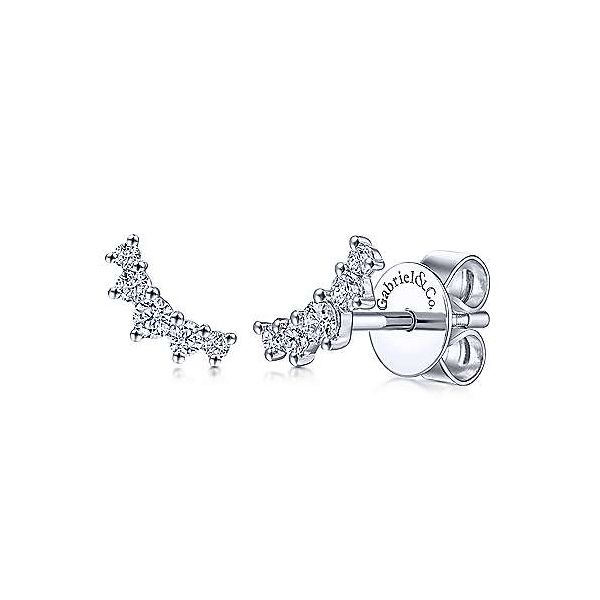 14K White Gold Diamond Earrings Confer’s Jewelers Bellefonte, PA