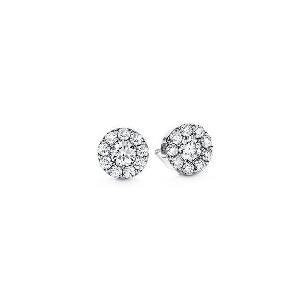 18K White Gold Hearts On Fire Fulfillment Stud Earrings - 1.08CTW Confer’s Jewelers Bellefonte, PA
