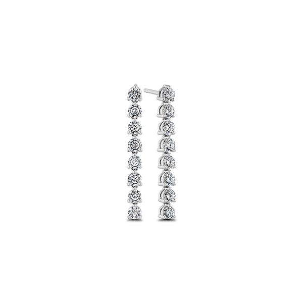 18K White Gold Cascade Small Stiletto Earrings Confer’s Jewelers Bellefonte, PA