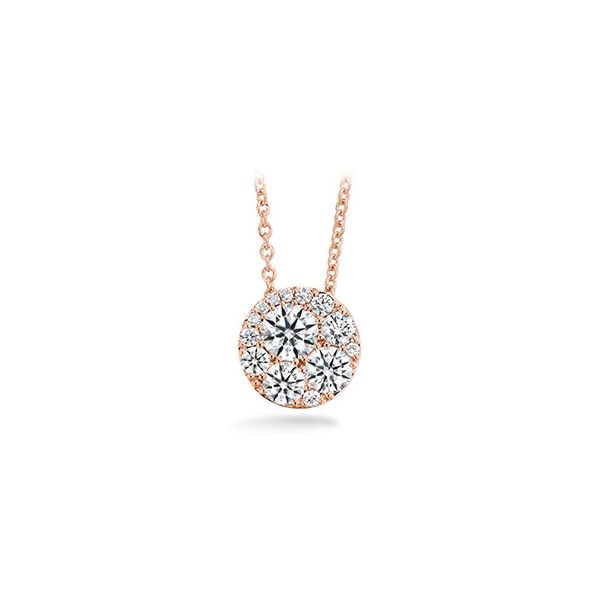 HOF 18K Rose Gold Tessa Diamond Circle Pendant Confer’s Jewelers Bellefonte, PA