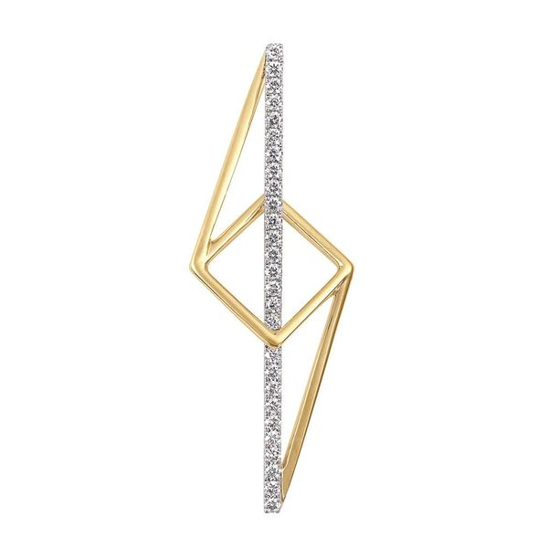 14K Two-Tone Lab Grown Diamond Fashion Pendant Confer’s Jewelers Bellefonte, PA