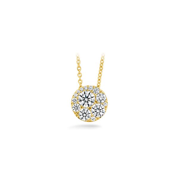 HOF 18K Yellow Gold Tessa Diamond Circle Pendant Confer’s Jewelers Bellefonte, PA