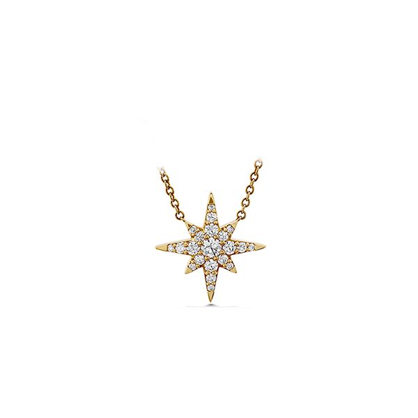 HOF 18K Yellow Gold Charmed Starburst Pendant Confer’s Jewelers Bellefonte, PA