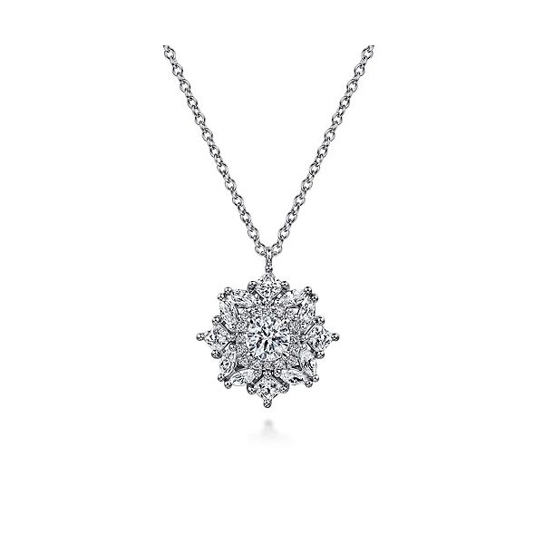 18K White Gold Diamond Necklace Confer’s Jewelers Bellefonte, PA