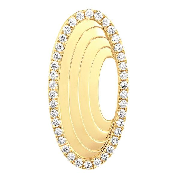 14K Yellow Gold Lab Grown Diamond Fashion Pendant Confer’s Jewelers Bellefonte, PA