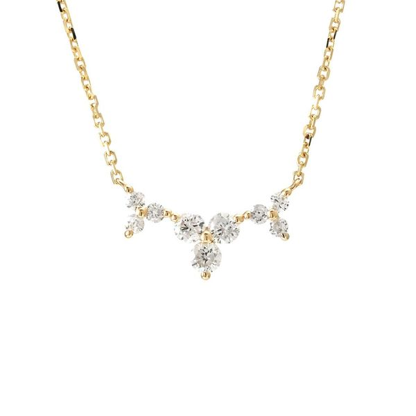 14 Karat Yellow Gold Diamond Fashion Necklace Confer’s Jewelers Bellefonte, PA