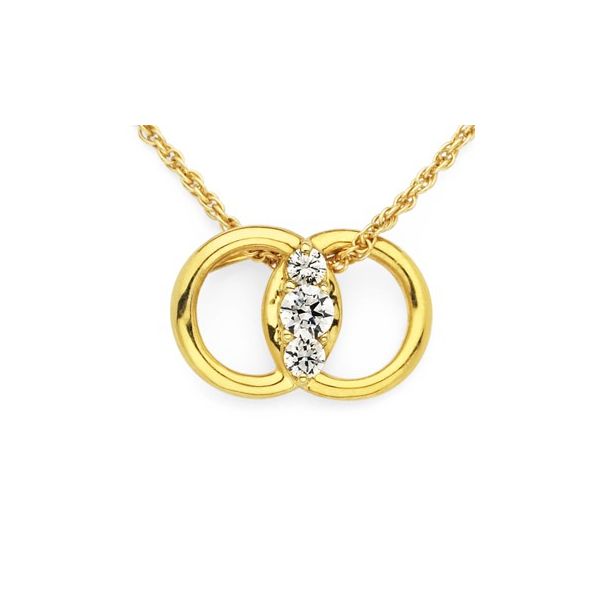 14 Karat Yellow Gold .50Ct Diamond Marriage Symbol Confer’s Jewelers Bellefonte, PA