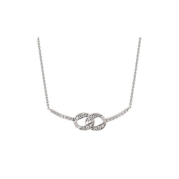 14k White Gold Boundless Love Diamond Necklace Confer’s Jewelers Bellefonte, PA