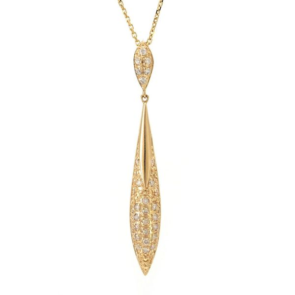 14K Yellow Gold Diamond Fashion Pendant Confer’s Jewelers Bellefonte, PA