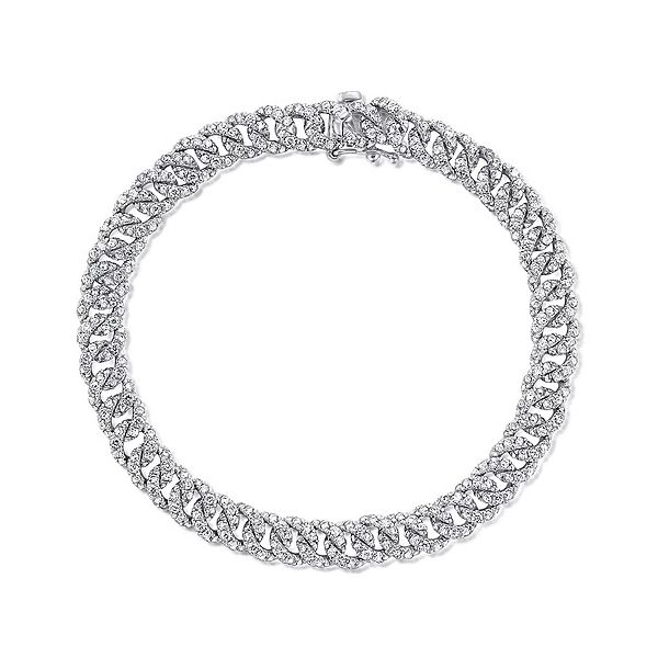 14K White Gold Diamond Link Tennis Bracelet Confer’s Jewelers Bellefonte, PA