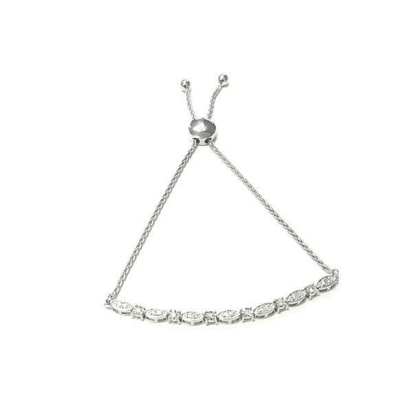 Sterling Silver Diamond Bolo Style Bracelet Confer’s Jewelers Bellefonte, PA