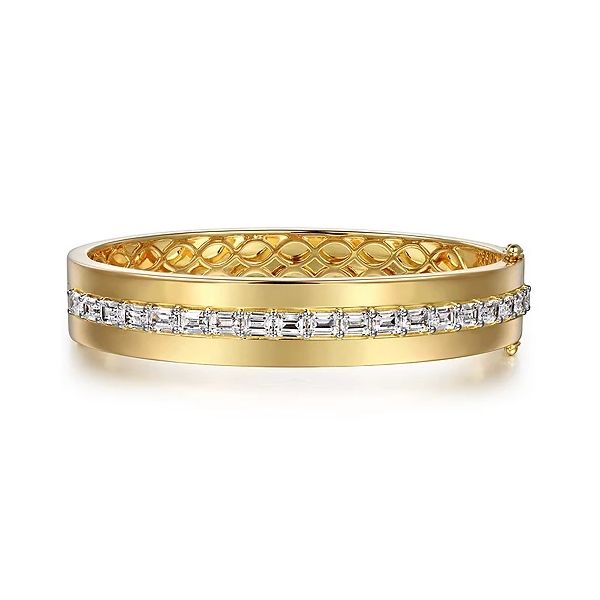 18K Yellow Gold Diamond Bangle Confer’s Jewelers Bellefonte, PA